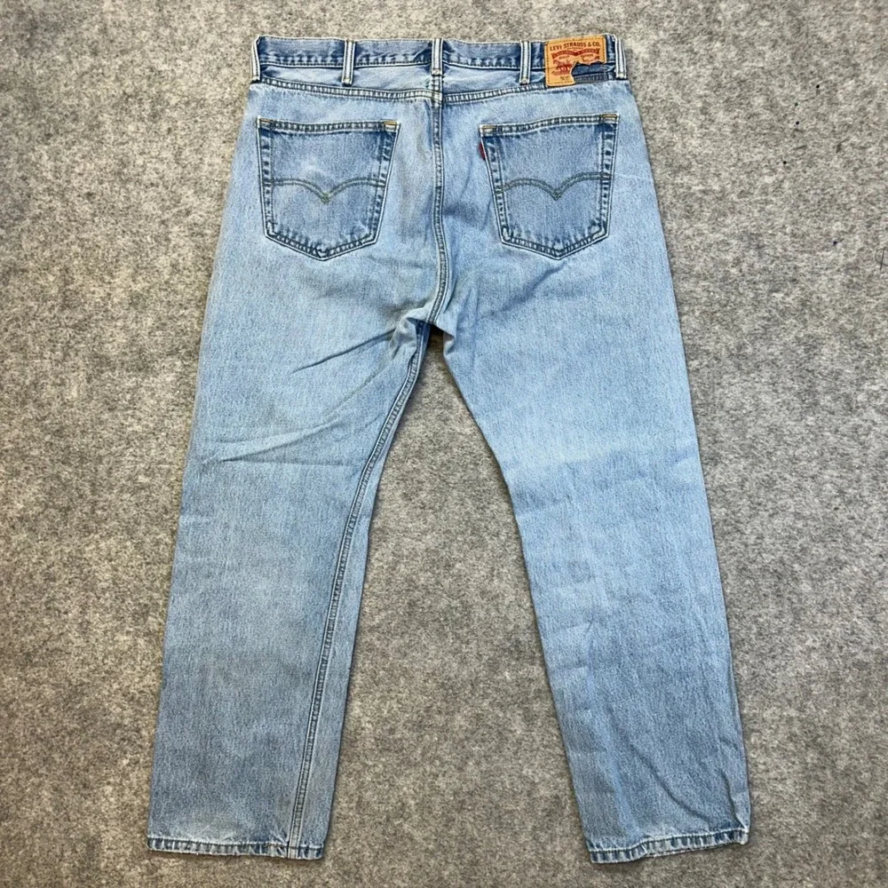 Lot of 5 Levi's 505 Straight Jeans Men's 38x30 Blue Denim Work Pants Bundle
